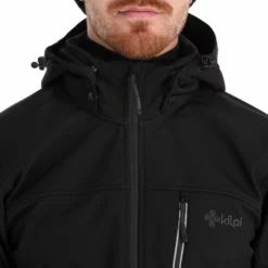 Kilpi, Ravio-M Chaqueta De Esquí Softshell Hombres Negro -PARQUE DE ESQUI kilpi ravio m ac softshell jas heren zwart 22kilpi143v1 BI 07