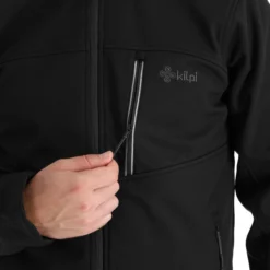 Kilpi, Ravio-M Chaqueta De Esquí Softshell Hombres Negro -PARQUE DE ESQUI kilpi ravio m ac softshell jas heren zwart 22kilpi143v1 BI 09
