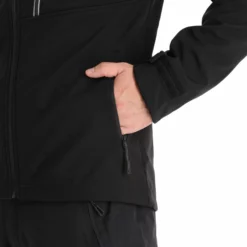 Kilpi, Ravio-M Chaqueta De Esquí Softshell Hombres Negro -PARQUE DE ESQUI kilpi ravio m ac softshell jas heren zwart 22kilpi143v1 BI 10