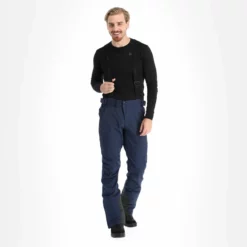 Kilpi, Rhea-M Pantalones De Esquí Softshell Hombres Dark Azul