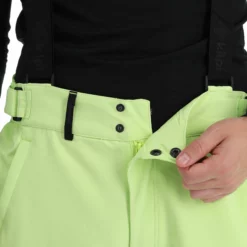 Kilpi, Rhea-M Pantalones De Esquí Softshell Hombres Lime Verde -PARQUE DE ESQUI kilpi rhea m bc skibroek softshell heren lime groen 22kilpi154v2 BI 06