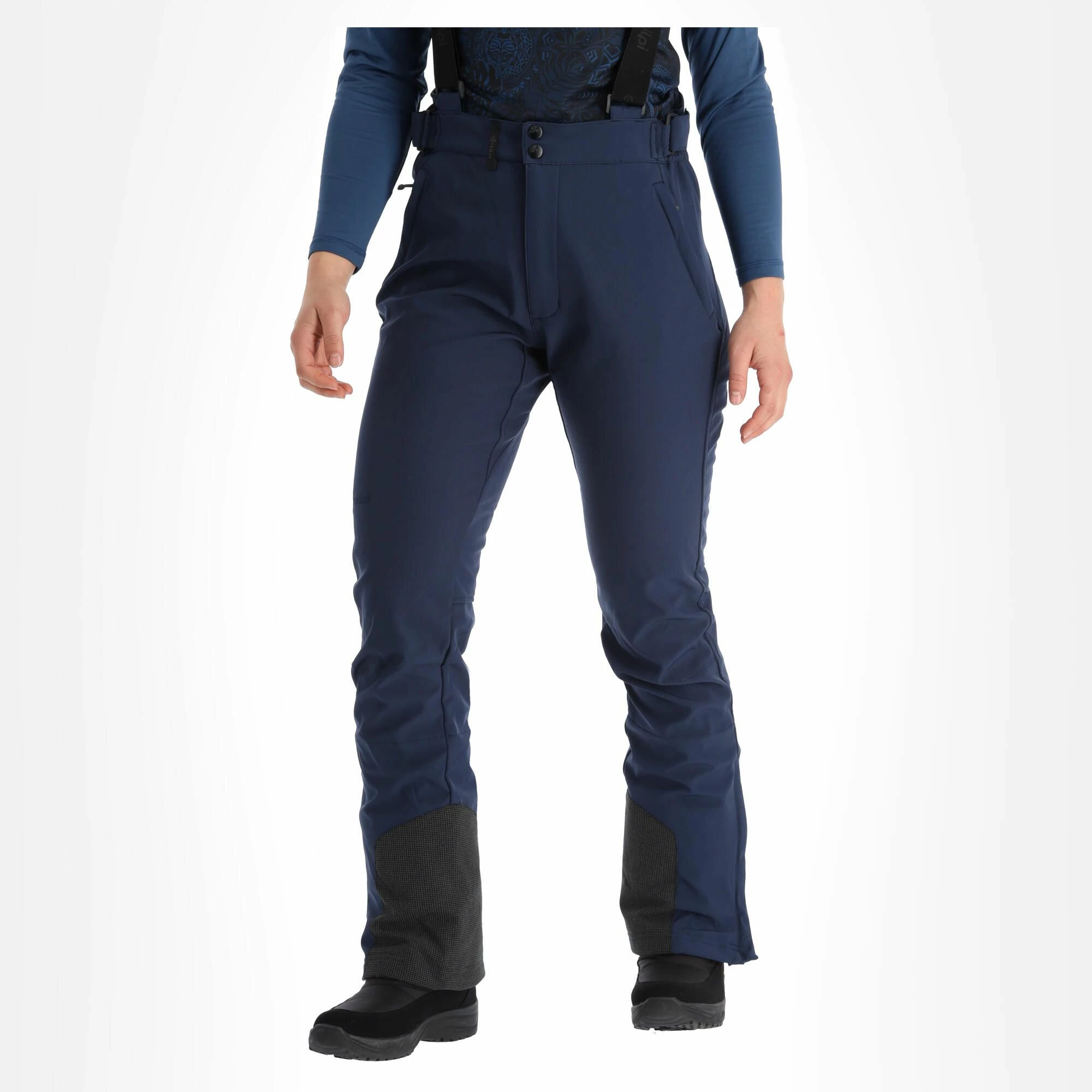 Kilpi, Rhea-W Pantalones De Esquí Softshell Tallas Extra Grandes Mujeres Dark Azul 4 Kilpi, Rhea-W Pantalones De Esquí Softshell Tallas Extra Grandes Mujeres Dark Azul - Imagen 4