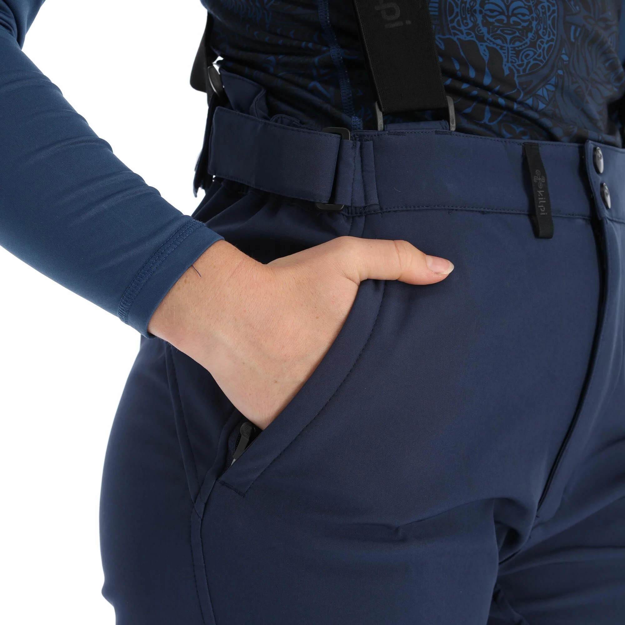 Kilpi, Rhea-W Pantalones De Esquí Softshell Tallas Extra Grandes Mujeres Dark Azul 8 Kilpi, Rhea-W Pantalones De Esquí Softshell Tallas Extra Grandes Mujeres Dark Azul - Imagen 8