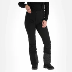 Kilpi, Rhea-W Pantalones De Esquí Softshell Tallas Extra Grandes Mujeres Negro -PARQUE DE ESQUI kilpi rhea w bc skibroek softshell plus size dames zwart 22kilpi130v2 BI 04