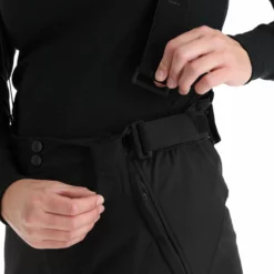 Kilpi, Rhea-W Pantalones De Esquí Softshell Tallas Extra Grandes Mujeres Negro -PARQUE DE ESQUI kilpi rhea w bc skibroek softshell plus size dames zwart 22kilpi130v2 BI 06