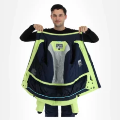 Kilpi, Taxido-M Chaqueta De Esquí Hombres Lime Verde -PARQUE DE ESQUI kilpi taxido m aa jas gevoerd heren lime groen 22kilpi140v1 BI 06