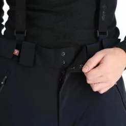 Kilpi, Team Pants-M Pantalones De Esquí Hombres Negro -PARQUE DE ESQUI kilpi team pants m ba skibroek gevoerd heren zwart 22kilpi150v1 BI 05