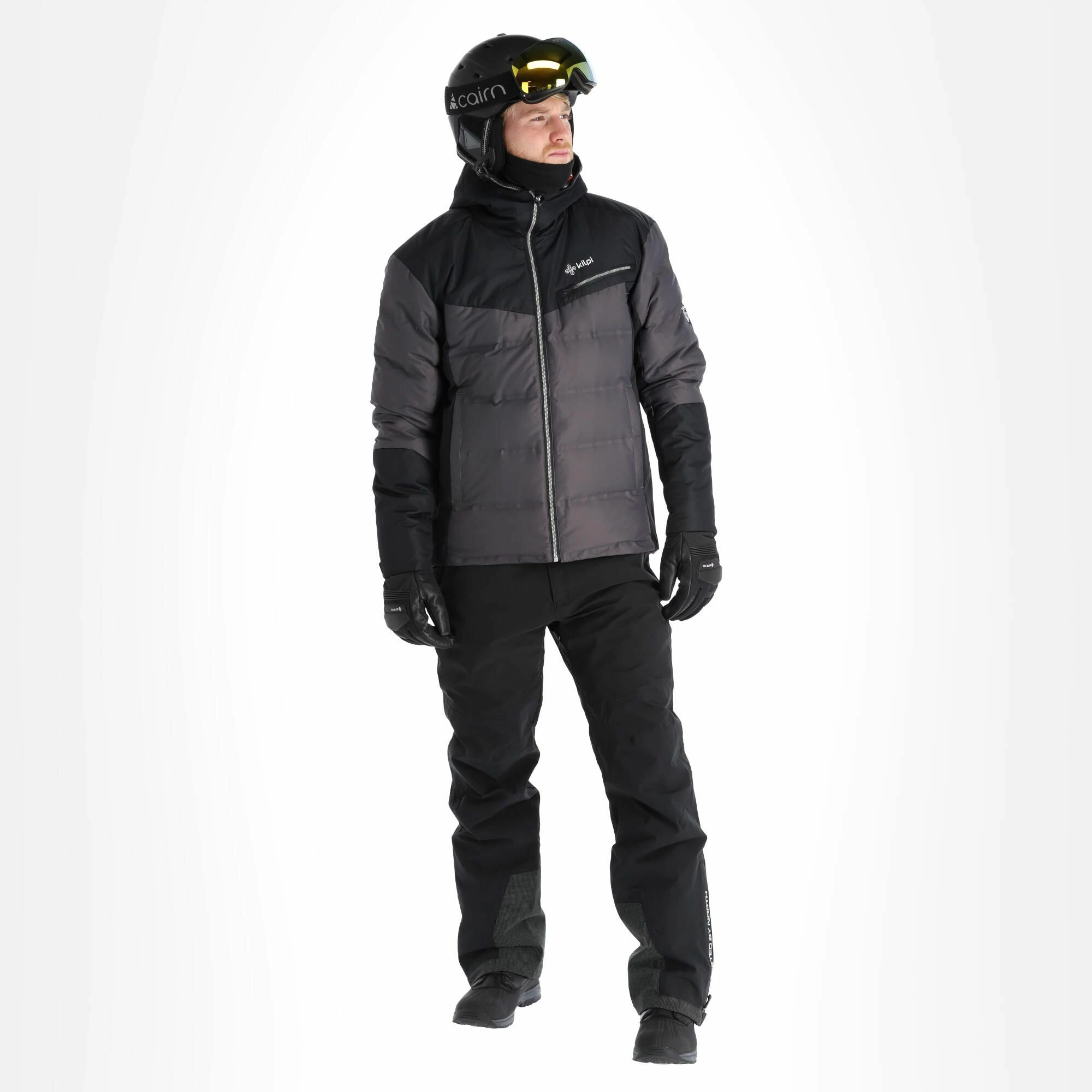 Kilpi, Teddy-M Chaqueta De Esquí Hombres Dark Gris 1 Kilpi, Teddy-M Chaqueta De Esquí Hombres Dark Gris