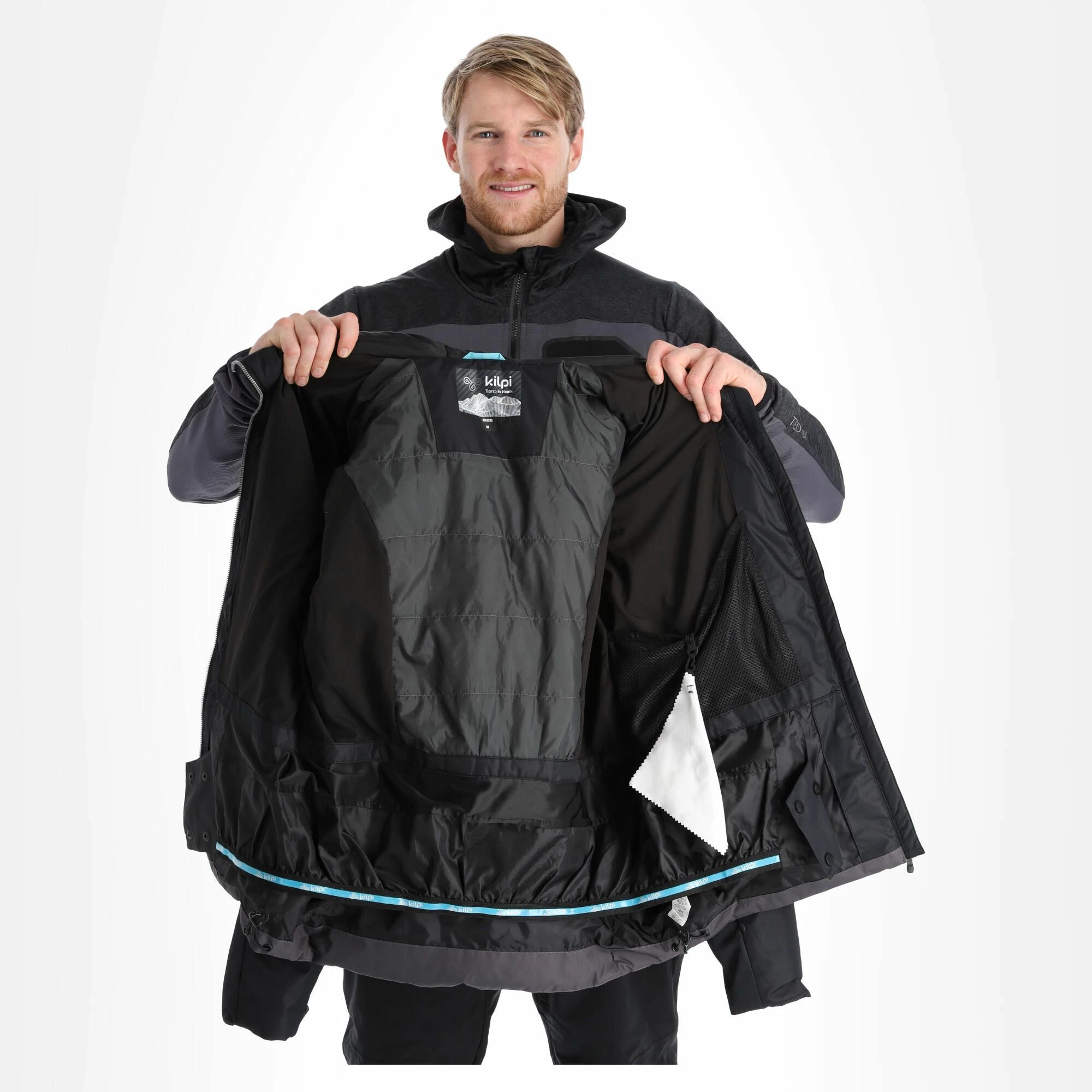 Kilpi, Teddy-M Chaqueta De Esquí Hombres Dark Gris 5 Kilpi, Teddy-M Chaqueta De Esquí Hombres Dark Gris - Imagen 5