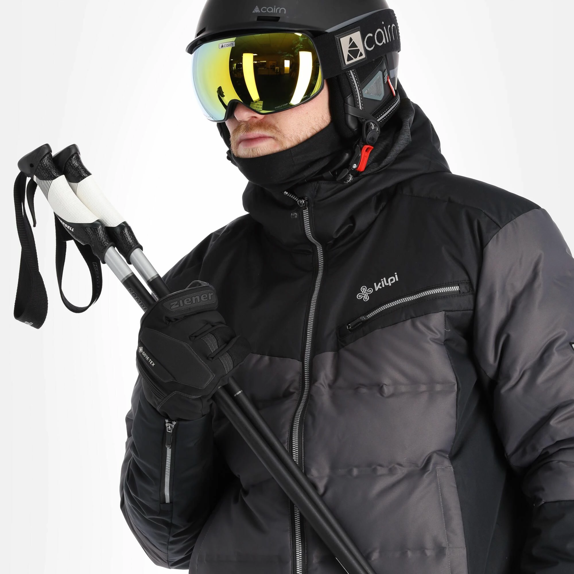 Kilpi, Teddy-M Chaqueta De Esquí Hombres Dark Gris 6 Kilpi, Teddy-M Chaqueta De Esquí Hombres Dark Gris - Imagen 6