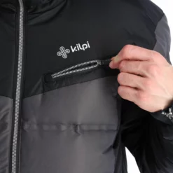 Kilpi, Teddy-M Chaqueta De Esquí Hombres Dark Gris 22 Kilpi, Teddy-M Chaqueta De Esquí Hombres Dark Gris -PARQUE DE ESQUI kilpi teddy m aa jas gevoerd heren dark grijs 22kilpi139v2 BI 10