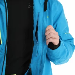Kilpi, Tonn-M Chaqueta De Esquí Hombres Azul -PARQUE DE ESQUI kilpi tonn m aa jas gevoerd heren blauw 22kilpi137v1 BI 14