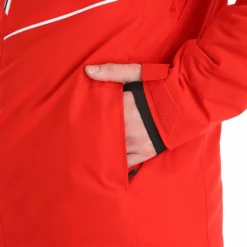 Kilpi, Tonn-M Chaqueta De Esquí Hombres Rojo -PARQUE DE ESQUI kilpi tonn m aa jas gevoerd heren rood 22kilpi137v2 BI 13