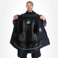 Kilpi, Tonn-M Chaqueta De Esquí Hombres Negro -PARQUE DE ESQUI kilpi tonn m aa jas gevoerd heren zwart 22kilpi137v3 BI 06