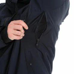 Kilpi, Tonn-M Chaqueta De Esquí Hombres Negro -PARQUE DE ESQUI kilpi tonn m aa jas gevoerd heren zwart 22kilpi137v3 BI 09