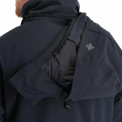 Kilpi, Tonn-M Chaqueta De Esquí Hombres Negro -PARQUE DE ESQUI kilpi tonn m aa jas gevoerd heren zwart 22kilpi137v3 BI 11