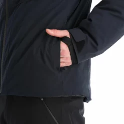 Kilpi, Tonn-M Chaqueta De Esquí Hombres Negro -PARQUE DE ESQUI kilpi tonn m aa jas gevoerd heren zwart 22kilpi137v3 BI 13