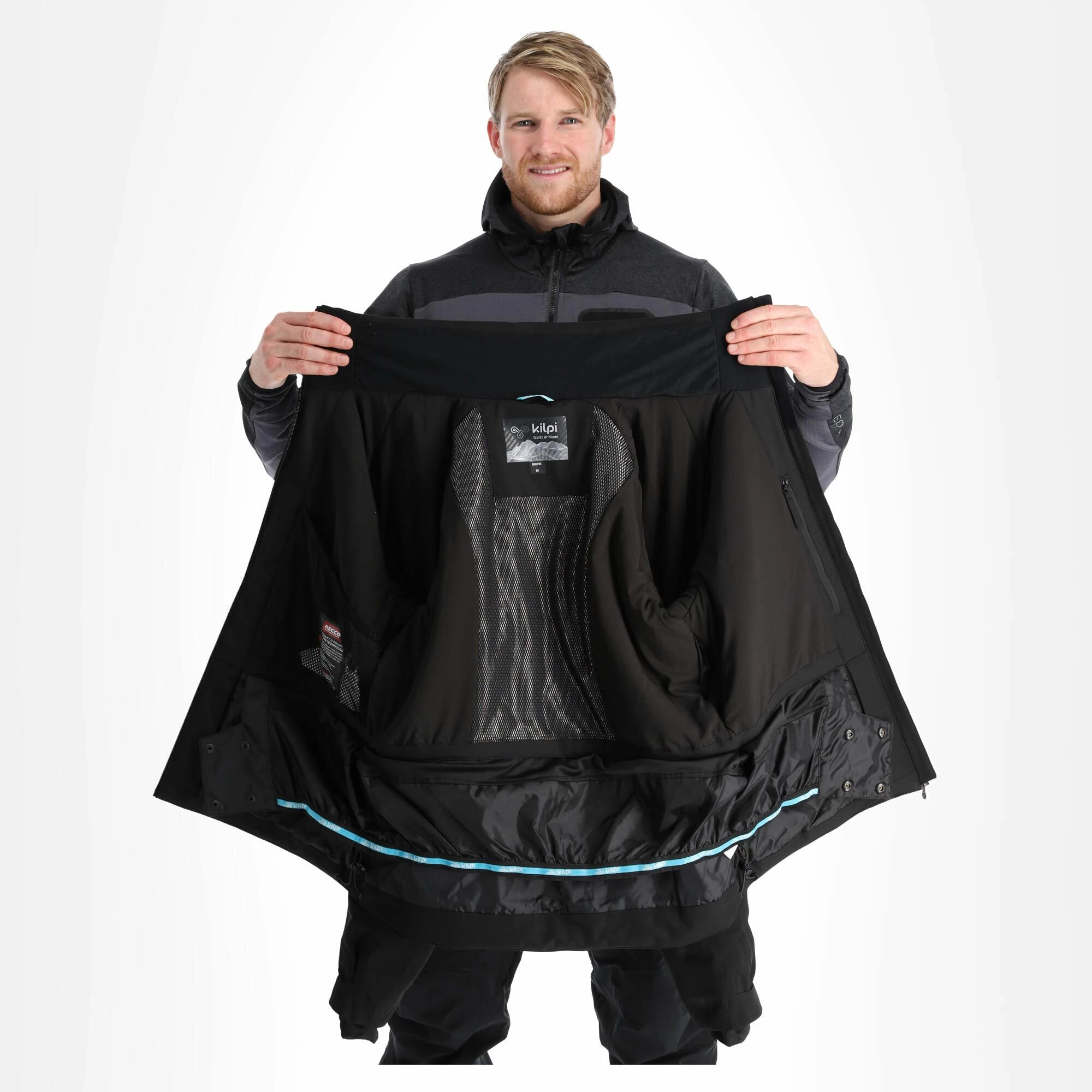 Kilpi, Turnau-M Chaqueta De Esquí Hombres Negro 5 Kilpi, Turnau-M Chaqueta De Esquí Hombres Negro - Imagen 5