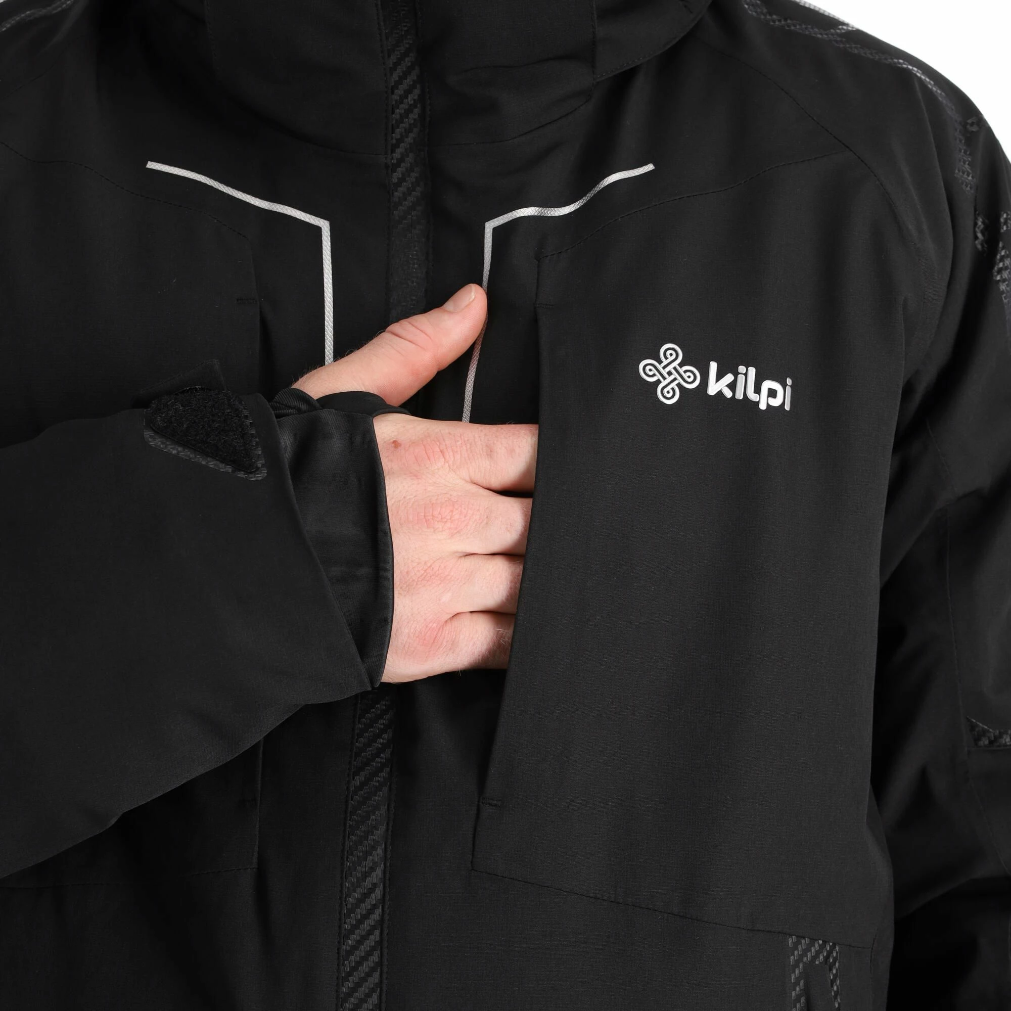 Kilpi, Turnau-M Chaqueta De Esquí Hombres Negro 12 Kilpi, Turnau-M Chaqueta De Esquí Hombres Negro - Imagen 12