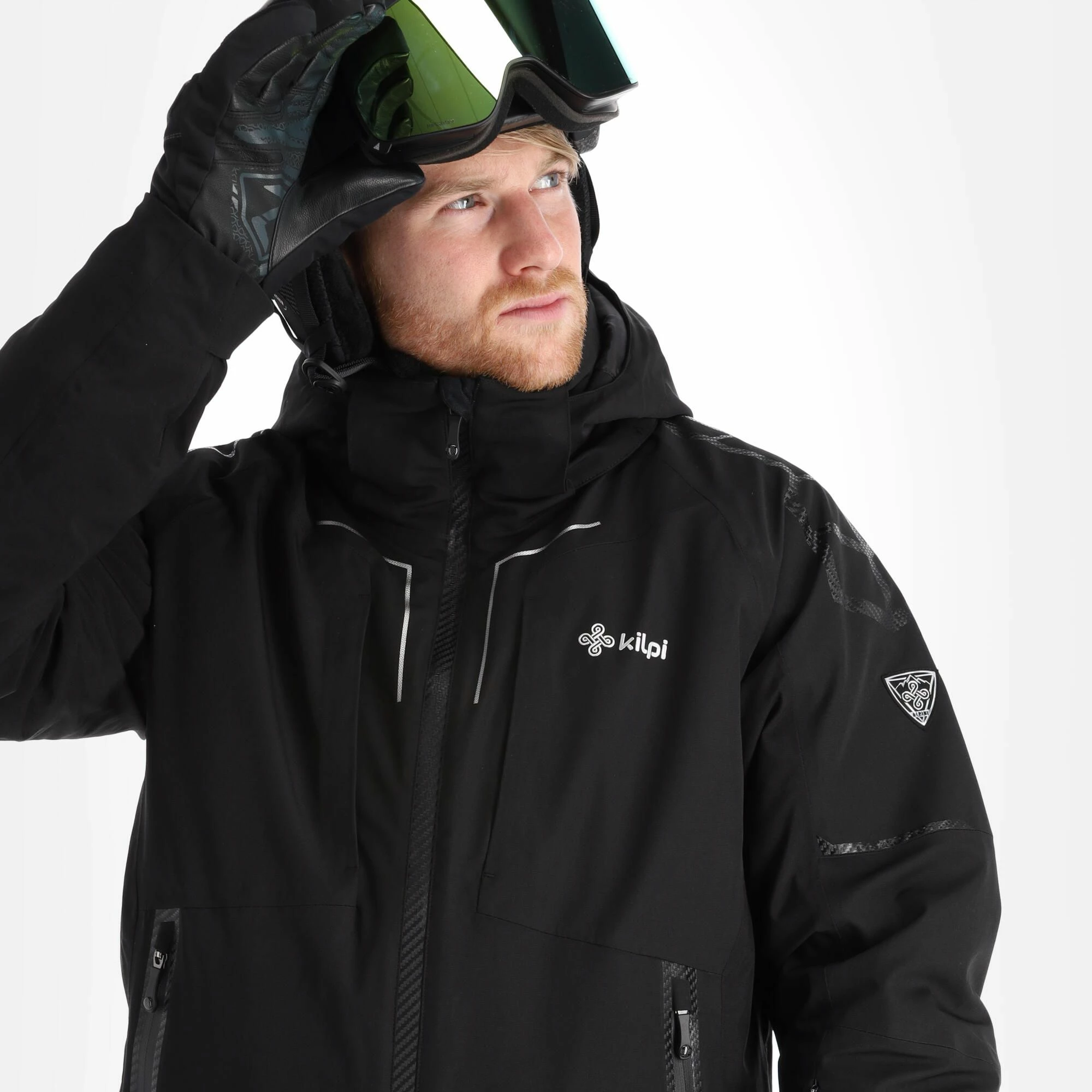 Kilpi, Turnau-M Chaqueta De Esquí Tallas Extra Grandes Hombres Negro 6 Kilpi, Turnau-M Chaqueta De Esquí Tallas Extra Grandes Hombres Negro - Imagen 6