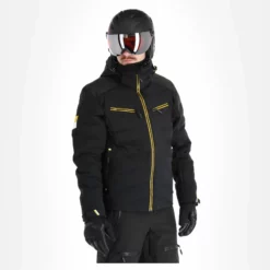 Luhta, Aakenustunturi Chaqueta De Esquí Hombres Negro -PARQUE DE ESQUI luhta aakenustunturi aa jas gevoerd heren zwart 22luhta136v4 BI 04