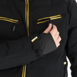 Luhta, Aakenustunturi Chaqueta De Esquí Hombres Negro -PARQUE DE ESQUI luhta aakenustunturi aa jas gevoerd heren zwart 22luhta136v4 BI 08