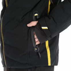 Luhta, Aakenustunturi Chaqueta De Esquí Hombres Negro -PARQUE DE ESQUI luhta aakenustunturi aa jas gevoerd heren zwart 22luhta136v4 BI 10