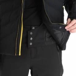Luhta, Aakenustunturi Chaqueta De Esquí Hombres Negro -PARQUE DE ESQUI luhta aakenustunturi aa jas gevoerd heren zwart 22luhta136v4 BI 14