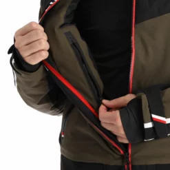 Luhta, Ahmo Chaqueta De Esquí Hombres Dark Olive Verde -PARQUE DE ESQUI luhta ahmo aa jas gevoerd heren dark olive groen 22luhta132v1 BI 12