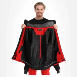 Luhta, Ahvennus Chaqueta De Esquí Hombres Cranberry Rojo -PARQUE DE ESQUI luhta ahvennus aa jas gevoerd heren cranberry rood 22luhta131v2 BI 06