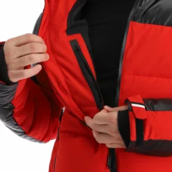 Luhta, Aska Chaqueta De Esquí Hombres Cranberry Rojo -PARQUE DE ESQUI luhta aska aa jas gevoerd heren cranberry rood 22luhta133v2 BI 15