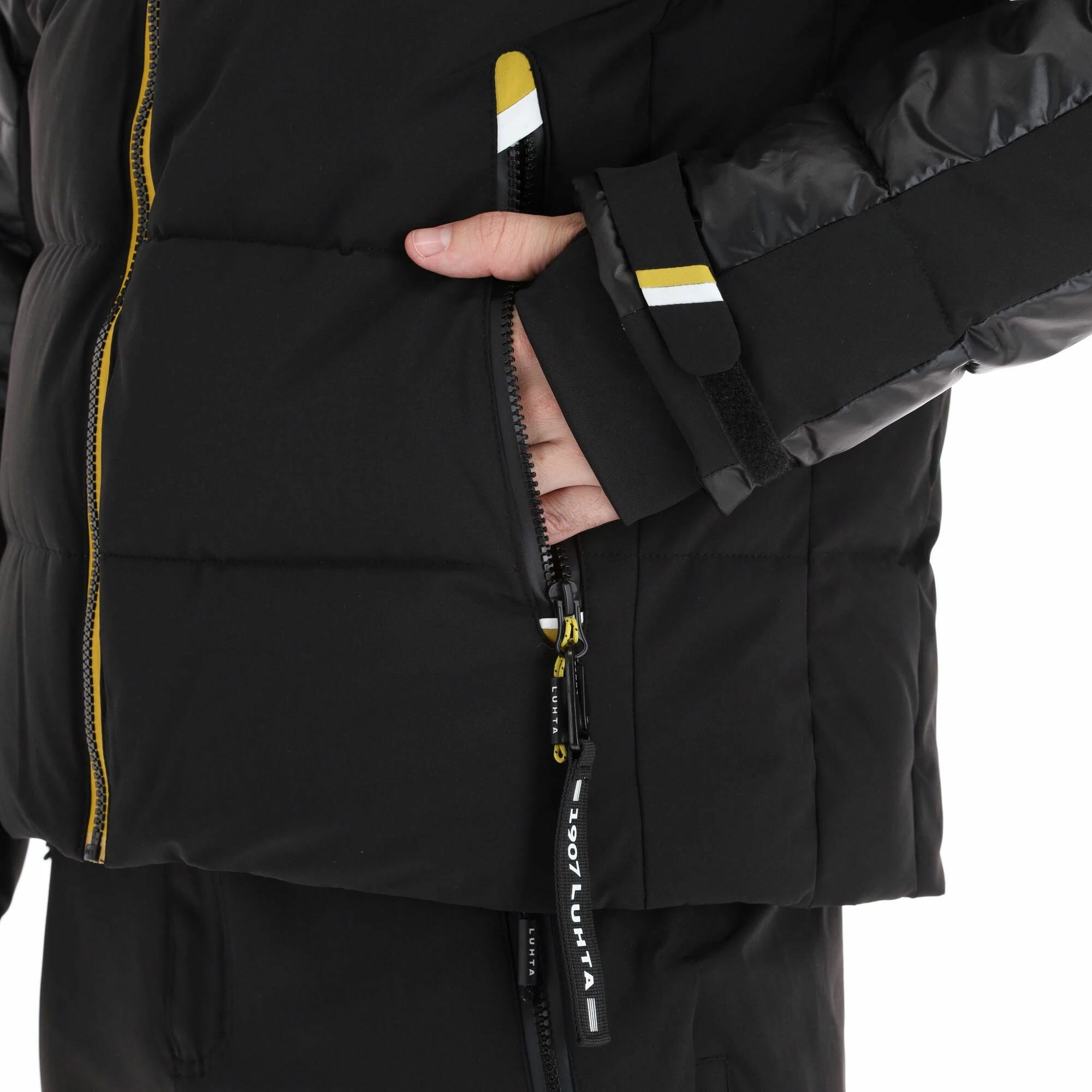 Luhta, Aska Chaqueta De Esquí Hombres Negro 10 Luhta, Aska Chaqueta De Esquí Hombres Negro - Imagen 10