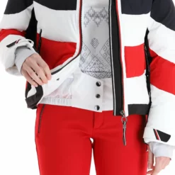 Luhta, Hallela Chaqueta De Esquí Mujeres Optic Blanco -PARQUE DE ESQUI luhta hallela aa jas gevoerd dames optic wit 22luhta120v4 BI 11