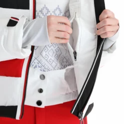 Luhta, Hallela Chaqueta De Esquí Mujeres Optic Blanco -PARQUE DE ESQUI luhta hallela aa jas gevoerd dames optic wit 22luhta120v4 BI 14