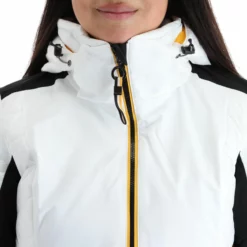 Luhta, Hietanen Chaqueta De Esquí Mujeres Optic Blanco -PARQUE DE ESQUI luhta hietanen aa jas gevoerd dames optic wit 22luhta117v1 BI 09