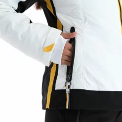 Luhta, Hietanen Chaqueta De Esquí Mujeres Optic Blanco -PARQUE DE ESQUI luhta hietanen aa jas gevoerd dames optic wit 22luhta117v1 BI 10