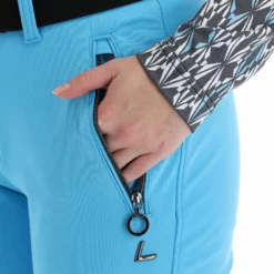 Luhta, Joentaus Pantalones De Esquí Softshell Mujeres Sky Azul -PARQUE DE ESQUI luhta joentaus bc skibroek softshell dames sky blauw 22luhta147v4 BI 07