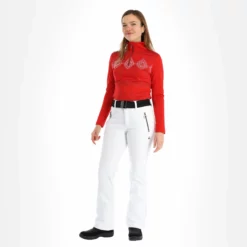 Luhta, Joentaus C Pantalones De Esquí Softshell Modelo Pequeño Mujeres Optic Blanco