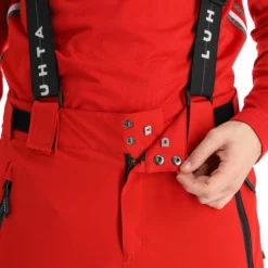 Luhta, Kovero Pantalones De Esquí Hombres Cranberry Rojo -PARQUE DE ESQUI luhta kovero ba skibroek gevoerd heren cranberry rood 22luhta154v4 BI 05