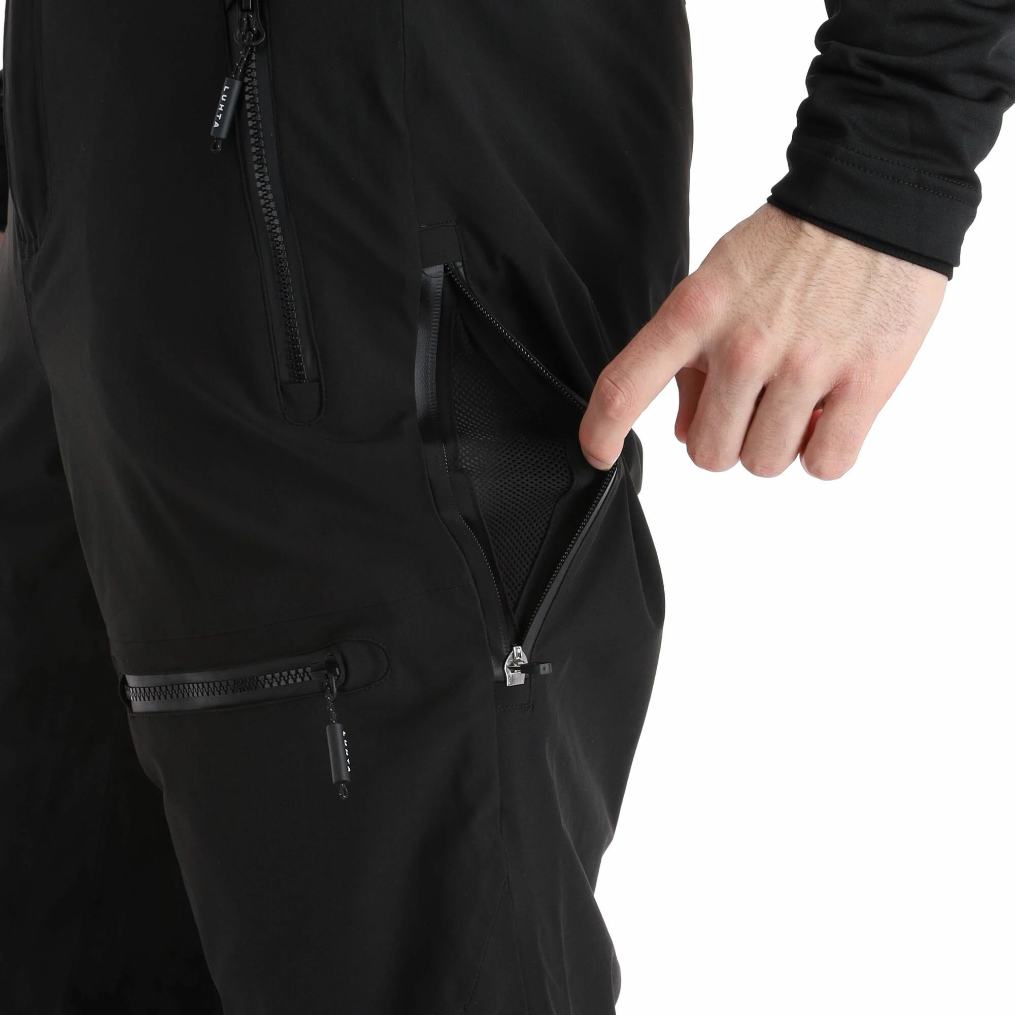 Luhta, Kovero Pantalones De Esquí Hombres Negro 8 Luhta, Kovero Pantalones De Esquí Hombres Negro - Imagen 8