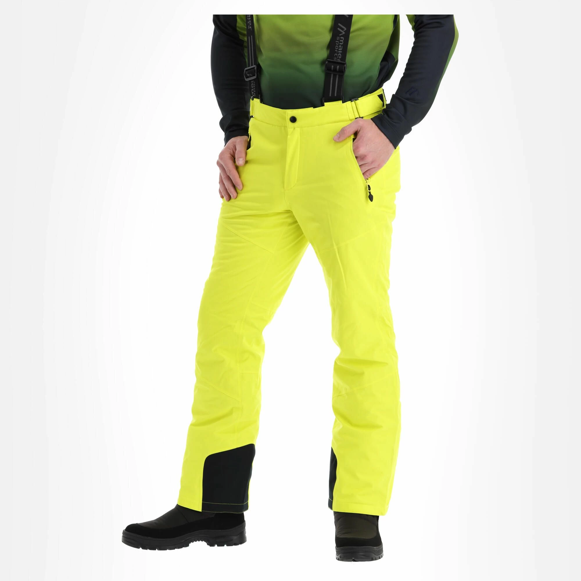 Maier Sports, Anton 2 Pantalones De Esquí Hombres Sulphur Spring Verde 2 Maier Sports, Anton 2 Pantalones De Esquí Hombres Sulphur Spring Verde - Imagen 2