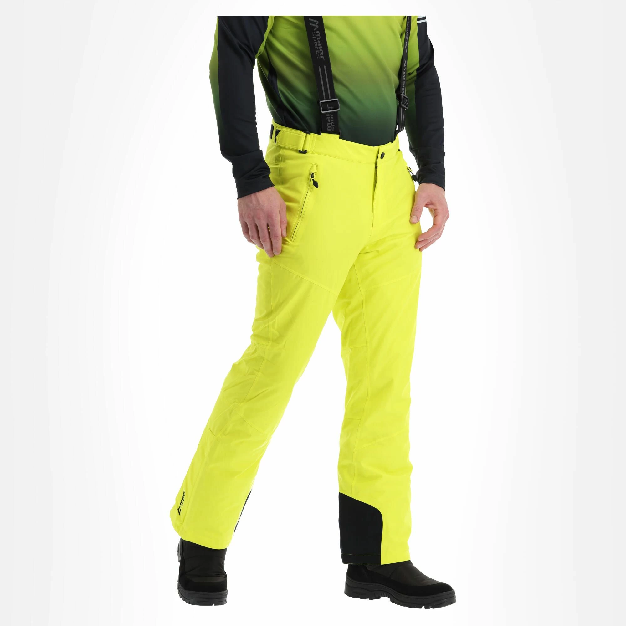Maier Sports, Anton 2 Pantalones De Esquí Hombres Sulphur Spring Verde 4 Maier Sports, Anton 2 Pantalones De Esquí Hombres Sulphur Spring Verde - Imagen 4