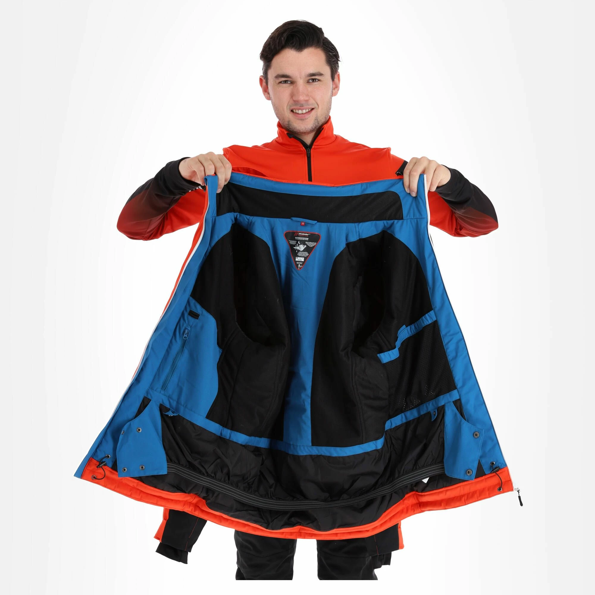 Maier Sports, Karleiten Chaqueta De Esquí Hombres Siren Rojo 6 Maier Sports, Karleiten Chaqueta De Esquí Hombres Siren Rojo - Imagen 6