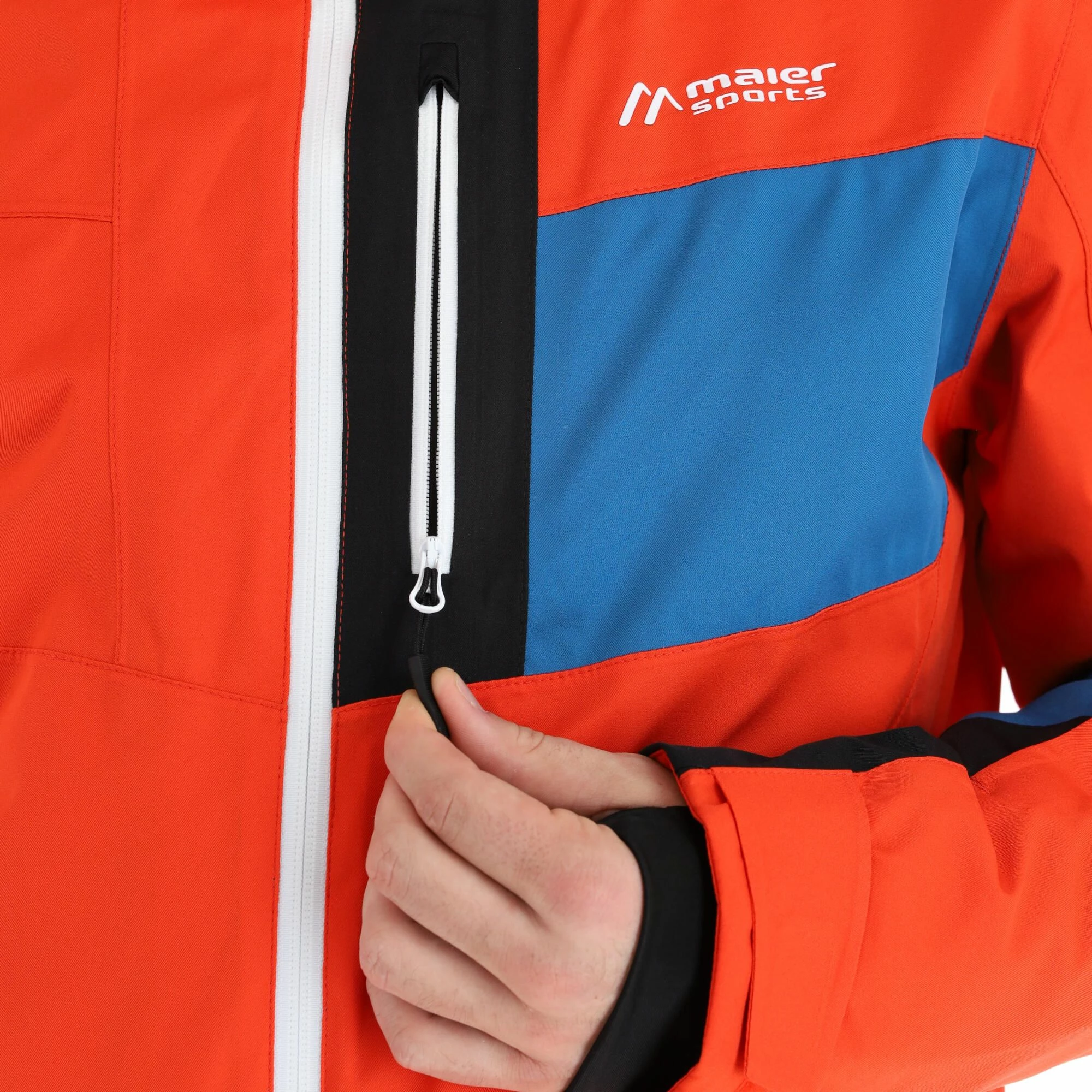 Maier Sports, Karleiten Chaqueta De Esquí Hombres Siren Rojo 10 Maier Sports, Karleiten Chaqueta De Esquí Hombres Siren Rojo - Imagen 10