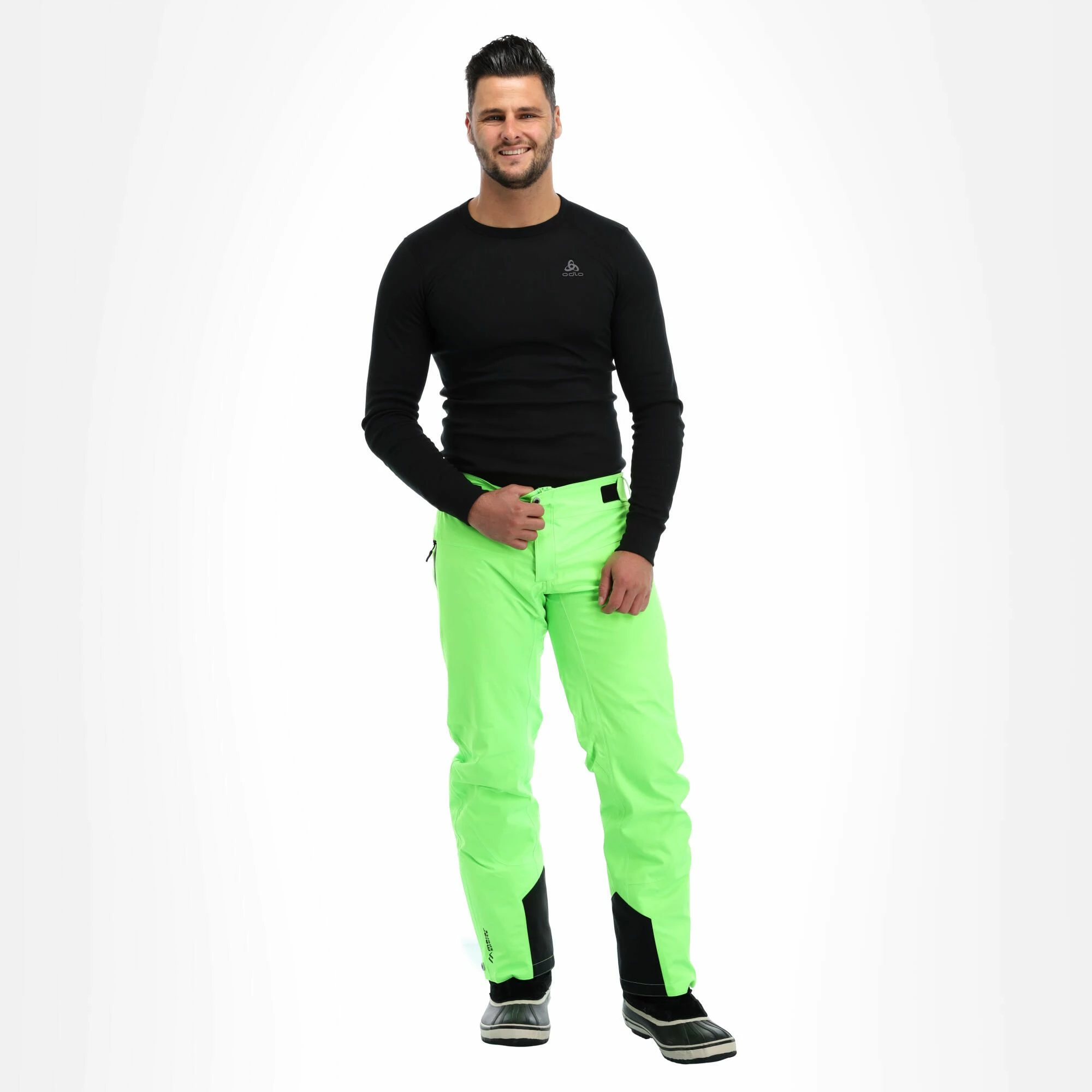 Maier Sports, Neo Pants Pantalones De Esquí Hombres Gecko Verde 2 Maier Sports, Neo Pants Pantalones De Esquí Hombres Gecko Verde - Imagen 2