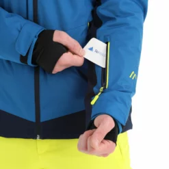 Maier Sports, Nikolai Chaqueta De Esquí Hombres Mary Poppins Azul -PARQUE DE ESQUI maier sports nikolai aa jas gevoerd heren mary poppins blauw 22maier202v2 BI 07