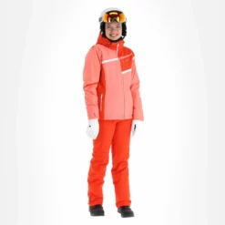Maier Sports, Rendlspitze Chaqueta De Esquí Mujeres Coral Rojo