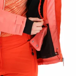 Maier Sports, Rendlspitze Chaqueta De Esquí Mujeres Coral Rojo 20 Maier Sports, Rendlspitze Chaqueta De Esquí Mujeres Coral Rojo -PARQUE DE ESQUI maier sports rendlspitze aa jas gevoerd dames coral rood 22maier108v1 BI 08