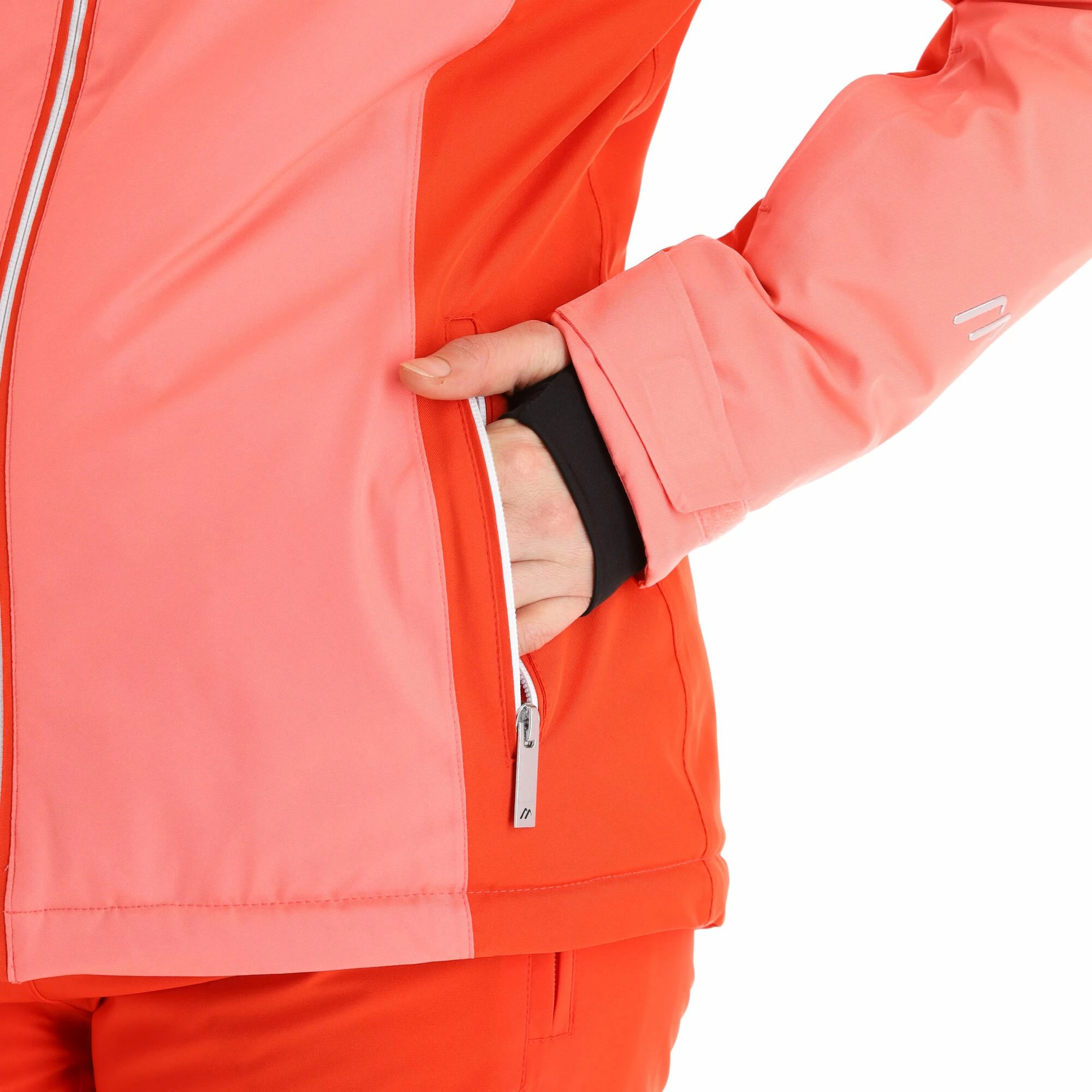 Maier Sports, Rendlspitze Chaqueta De Esquí Mujeres Coral Rojo 10 Maier Sports, Rendlspitze Chaqueta De Esquí Mujeres Coral Rojo - Imagen 10