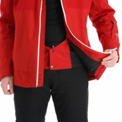Maier Sports, Timo Chaqueta De Esquí Hombres Chili Pepper Rojo -PARQUE DE ESQUI maier sports timo aa jas gevoerd heren chili pepper rood 22maier203v3 BI 08
